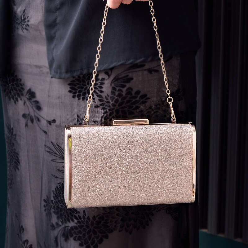 Dinner Bag Fashion Formal Dress Hollowed Out Shiny Banquet Bag Party Women S Handbag KQ