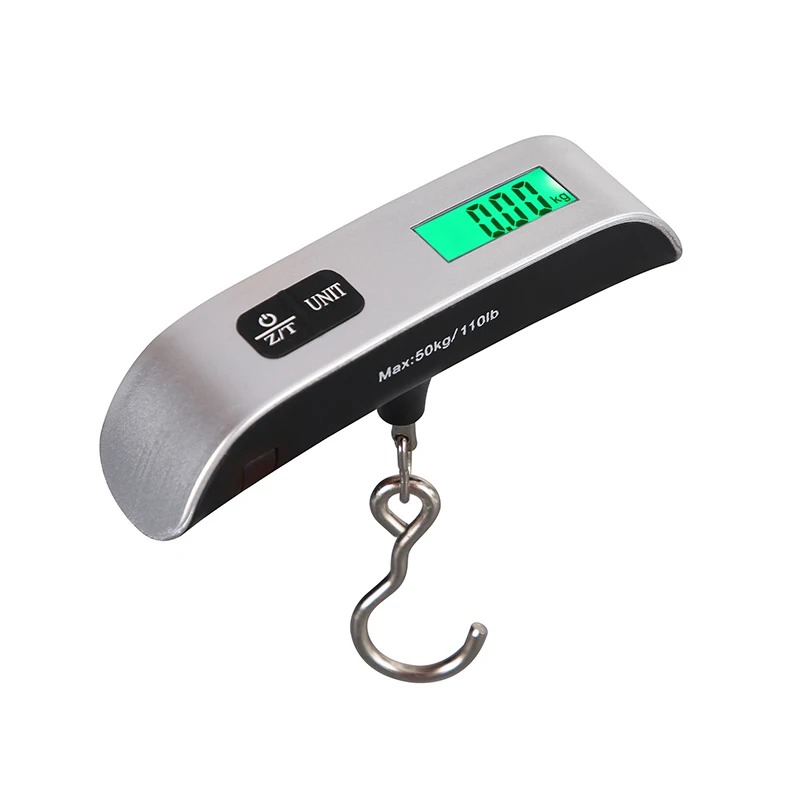 wholesale Digital LCD Display 110lb/50kg Electronic Lage Hanging Suitcase Travel Weighs Baggage Bag Weight Balance Portable Scale Tool