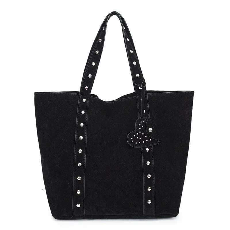 Designer Bag Fashion Suede Sewing Thread Solid Color Shoulder Bags 2025 Hot Sale Retro Versatile Commute Simplicity Single Women's Handbag
