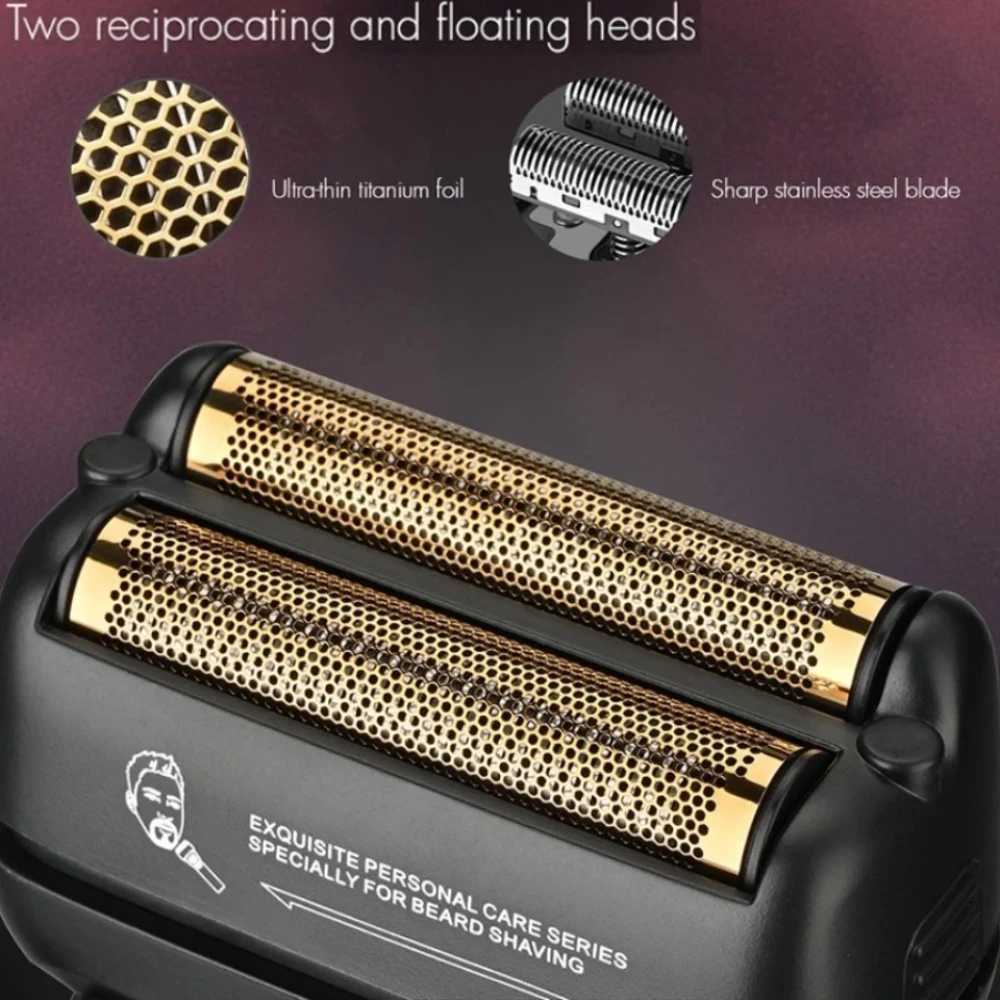 WMARK Shaver Electric Shaver Waterproof Beard Trimmer 9000 RPM Shaving Machine Professional Razor LED Shaver for Men NG-7982 L251124