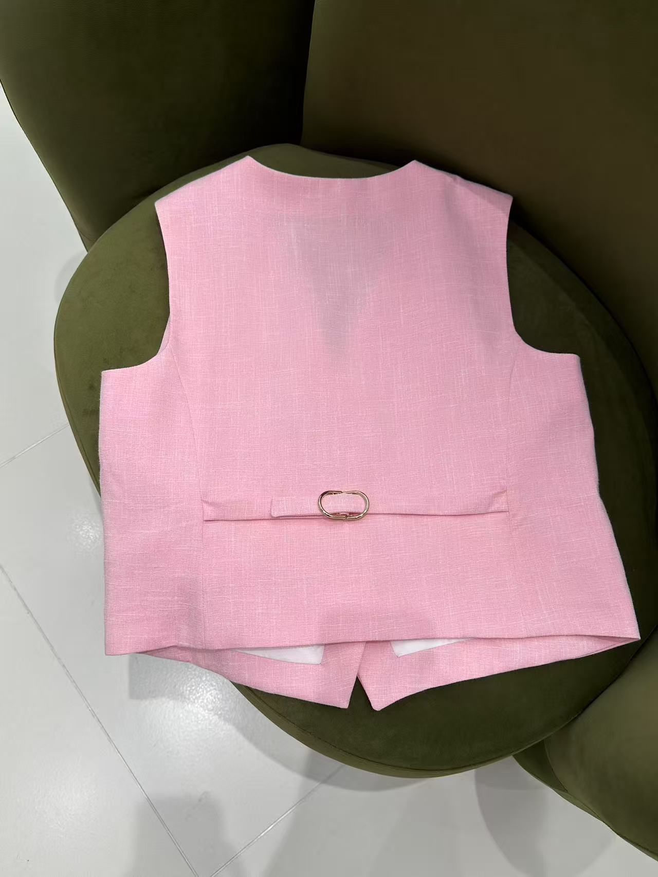 Womens Vest suits dress Vogue Paris Fashion Week Show Customized Fashion Tailored order.M005