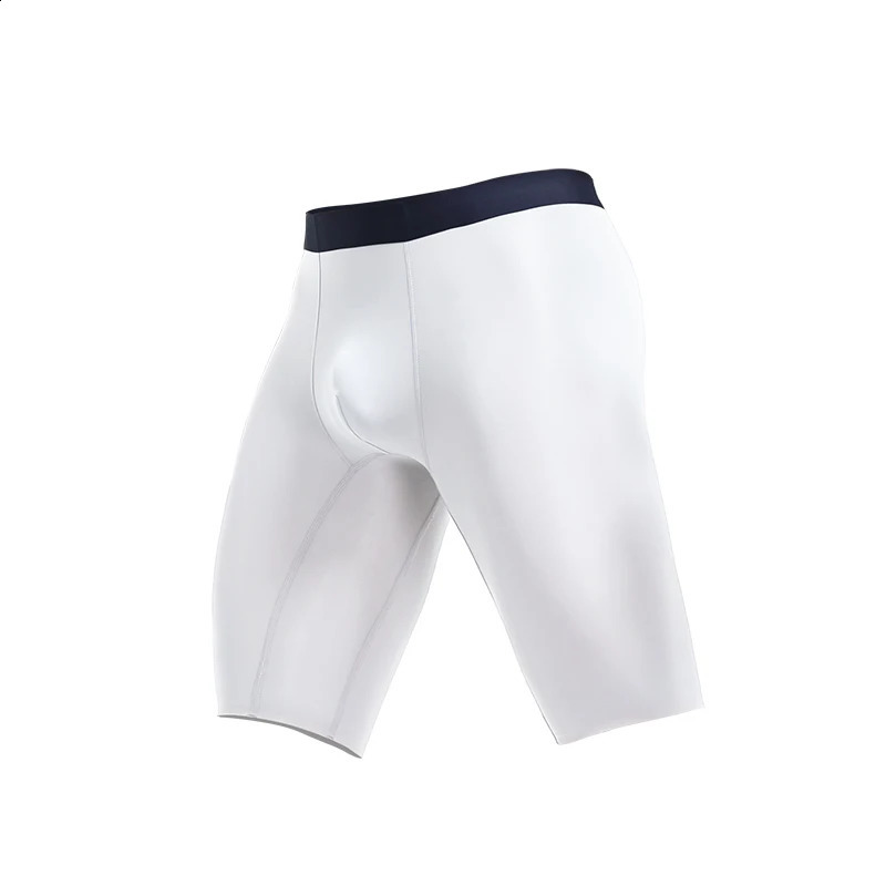 Mens Sports Briefing Summer Ice Silk Quick Drying Long Anti Wear Legs Loose Boxer Shorts Head 250417