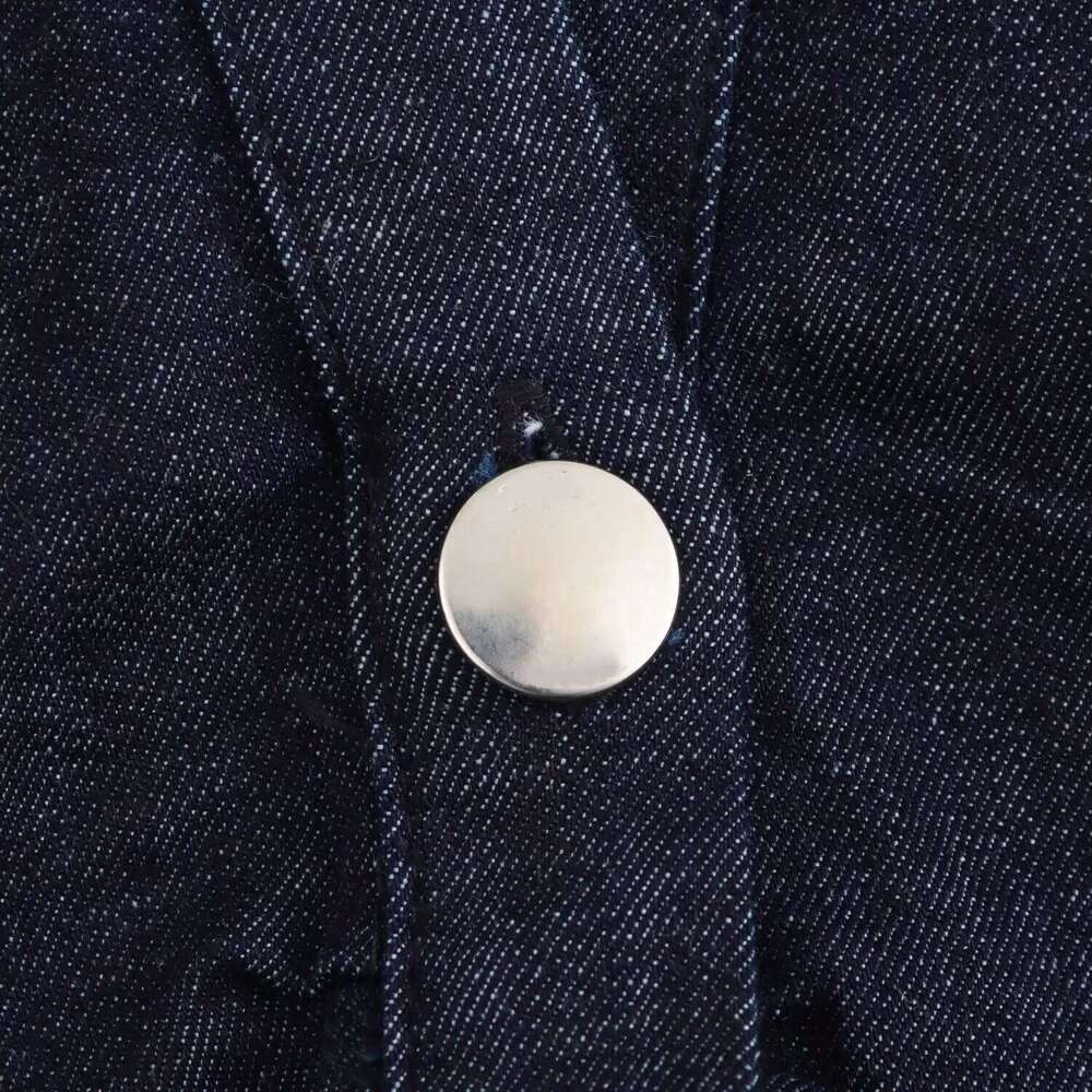 ETJ 2025 Traf Spring New 1975 Series Denim MIDI With Lapel Side Zipper Fashion Wrinkle Waist Slim Elegant Dress