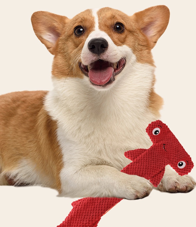 No Stuffing Dog Toys for Aggressive Chewers, Squeaky Dog Plush Toys for Large Medium and Small Dogs, Puppy Dog Chew Toys, Dog Supplies Toys that Keep 
