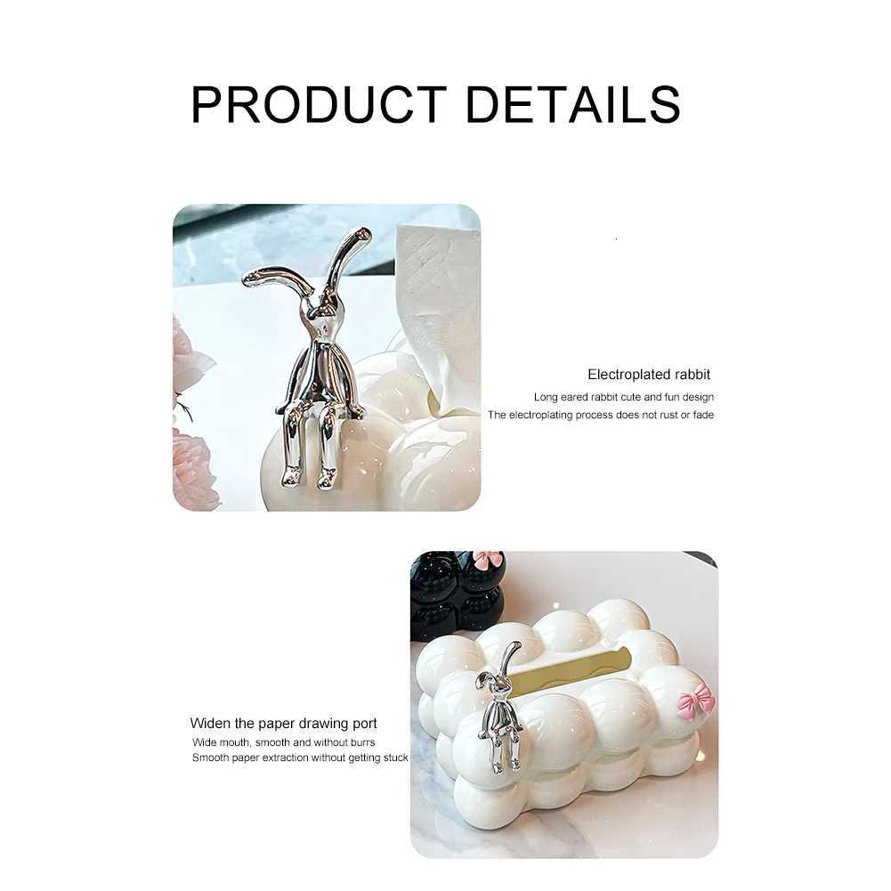 Cloud Tissue Box Minimalist Paper Towel Dispenser Creative Cotton Candy Tissue Cover Home DecorationM251124