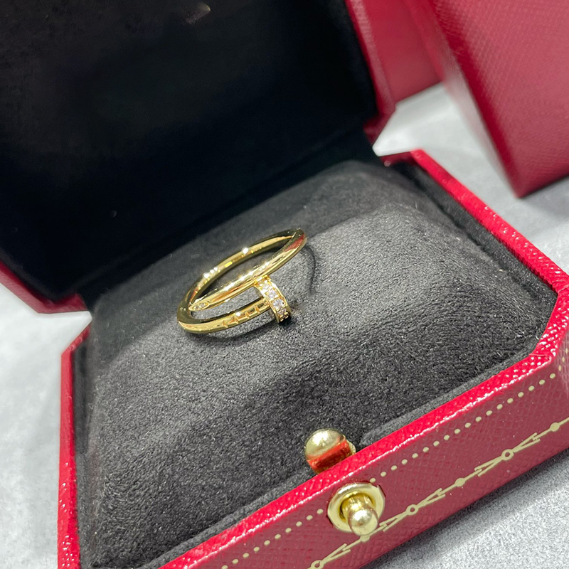 Designer Band Rings Women Men Silver Gold Fashion Ring Classic Size 5-11 Gold Letter Band Ring Luxury Couple Rings Gift