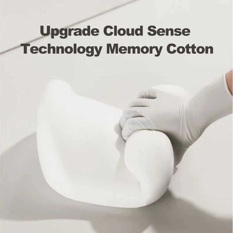 Memory Foam Lumbar Back Cushion for Car Office Gaming Chairs and Postpartum Waist Support Multi Functional Pain Relief Pillow G251124