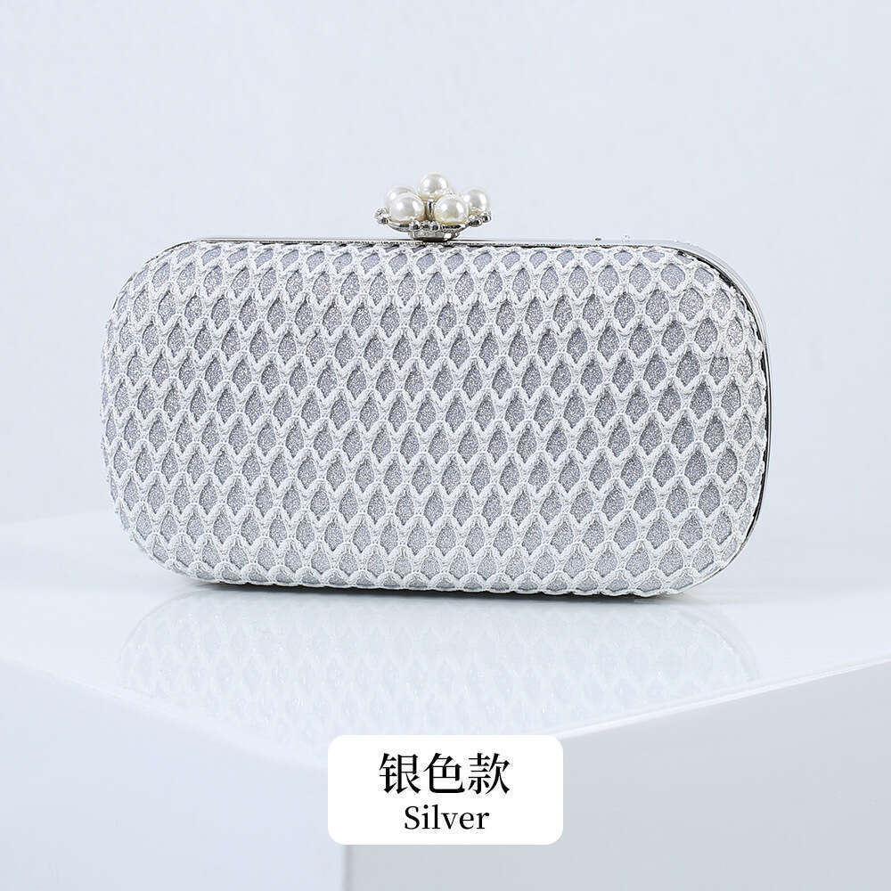 Dinner Bag New Dinner Banquet Fashion Bride Wedding Handheld Bag Female KQ