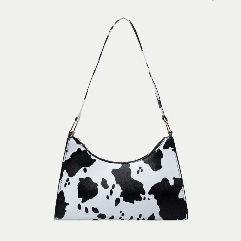 Summer New Shoulder Bags For Women High Quality Zebra Underarm Handbags PU Leather Leopard Armpit Purse Bag