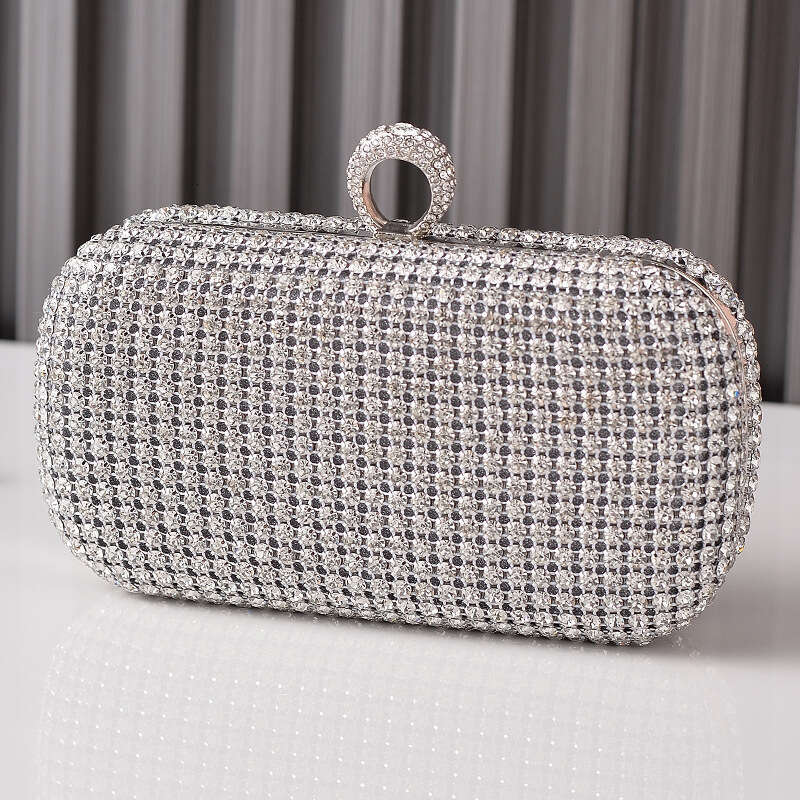 Dinner Bag Yixinglong Silver Diamond Party Noble Shining Banquet Women S Package KQ