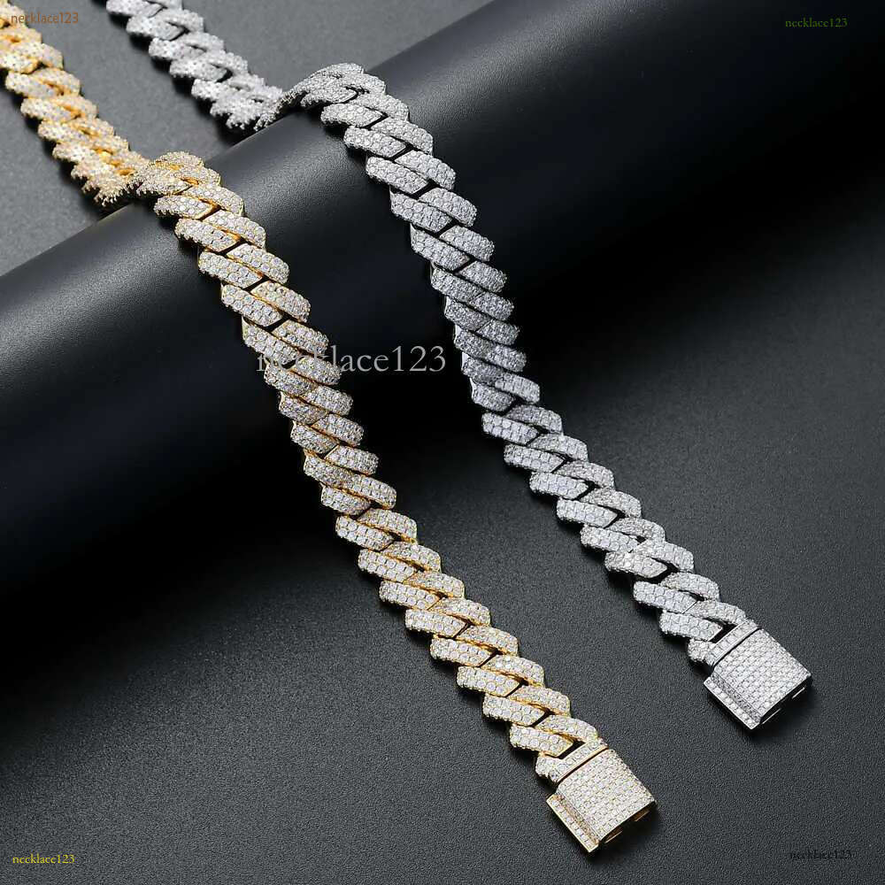 Jesus Pendant with 13mm Moissanite Cuban Chain Necklace Designer Hip Hop Jewelry for Men Gift