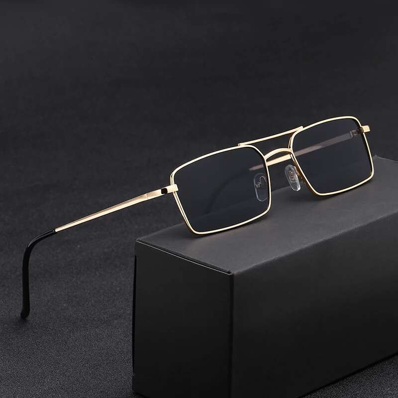 2023 Classic Pilot Sunglasses Vintage Metal Fashion Eyeglasses Women Brand Designer Uv400