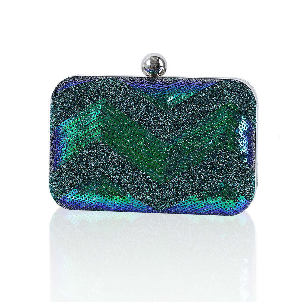 Dinner Bag Fashionable Portable Mini Sequin Party And Dinner Prop Hand Held Bag Crossbody Small Bag KQ