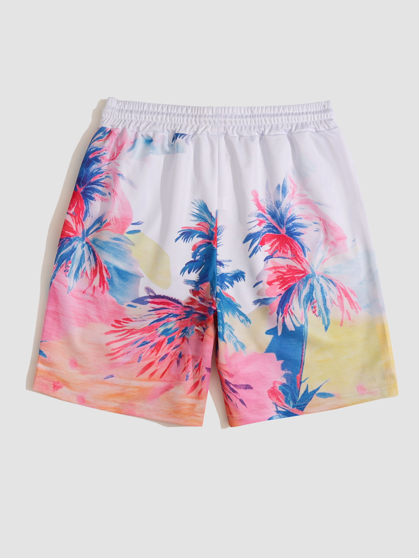 Men's summer comfortable and casual loose and atmospheric printed shorts beach pants