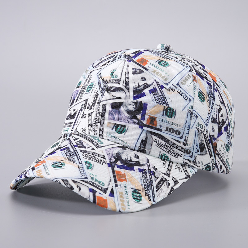 New style dollar printed baseball cap for women Y2K designer beanie bonnet winter hat luxe mens beanie designer winter hat beanie men hats designers w - view 3