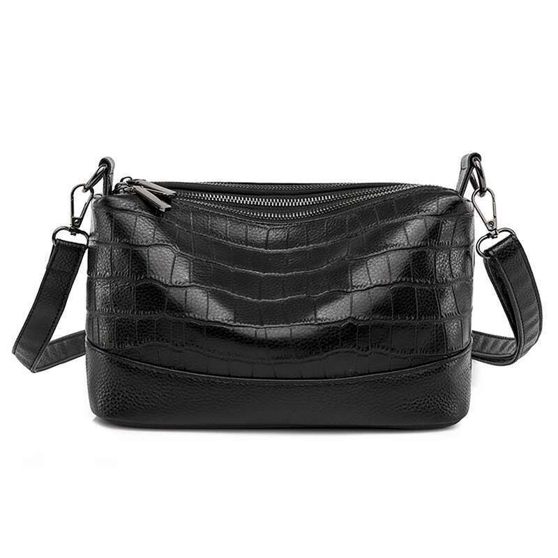 Designer Bag Three Layer Opening Shoulder 100% Genuine Leather Handbags Designer High Quality Crossbody Bags For Women Bolsa
