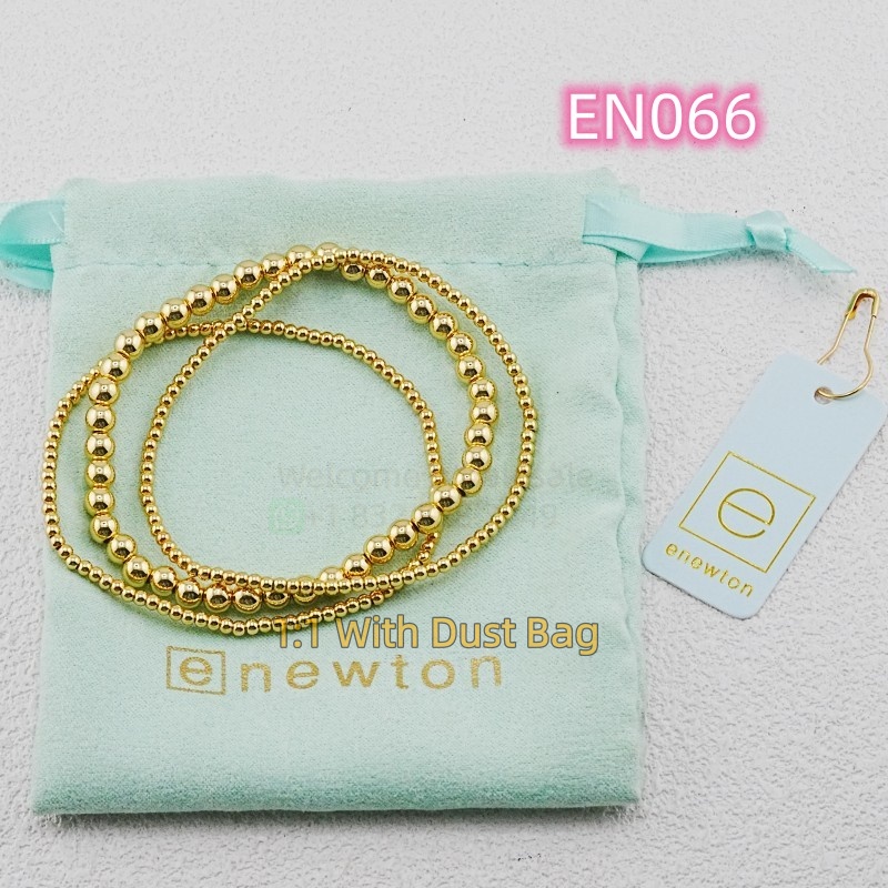 1:1 E-Newton Gold Luxury Jewelry Beaded Bracelet Designer For Women Birthday Christmas Gift EN066