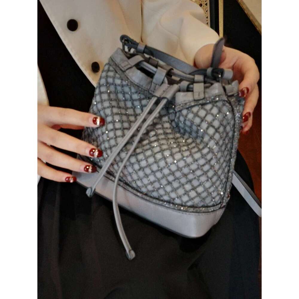 Designer Bag High Quality New Women Cowhide Crossbody Bucket Bag