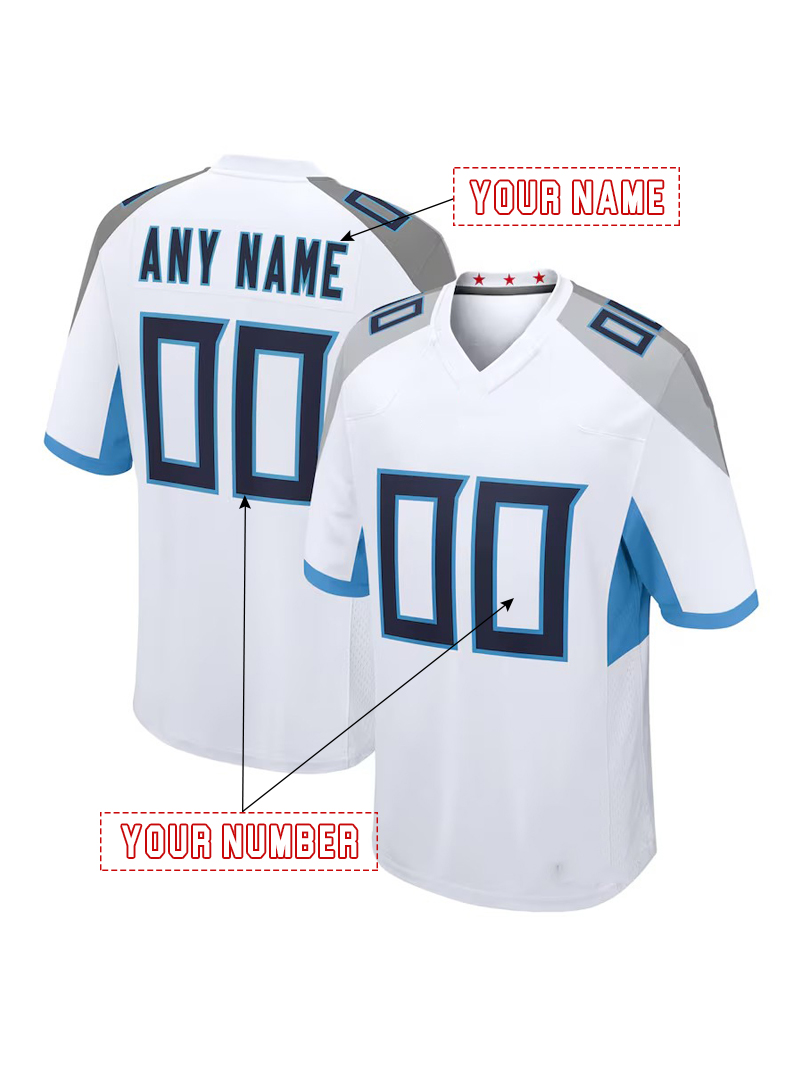 1 Cam Ward 2025 Jerseys Will Levises Tony PollardcJeffery Simmons T'Vondre Sweat Custom Stitched