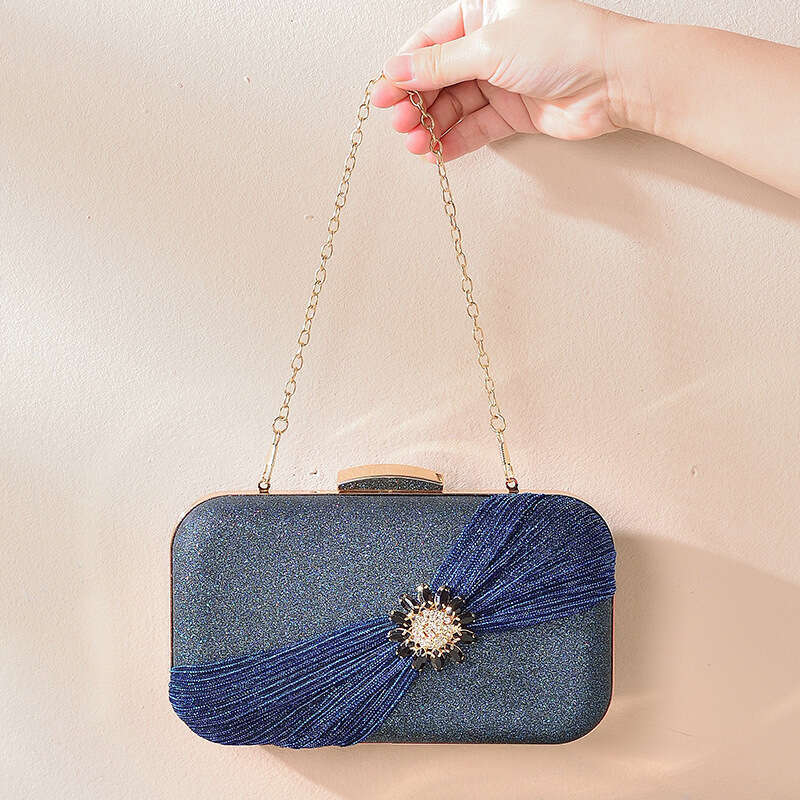 Dinner Bag New Korean Version Trendy And Fashionable Dinner Evening Party Niche Design Single Shoulder Chain Bag Women S Bag KQ