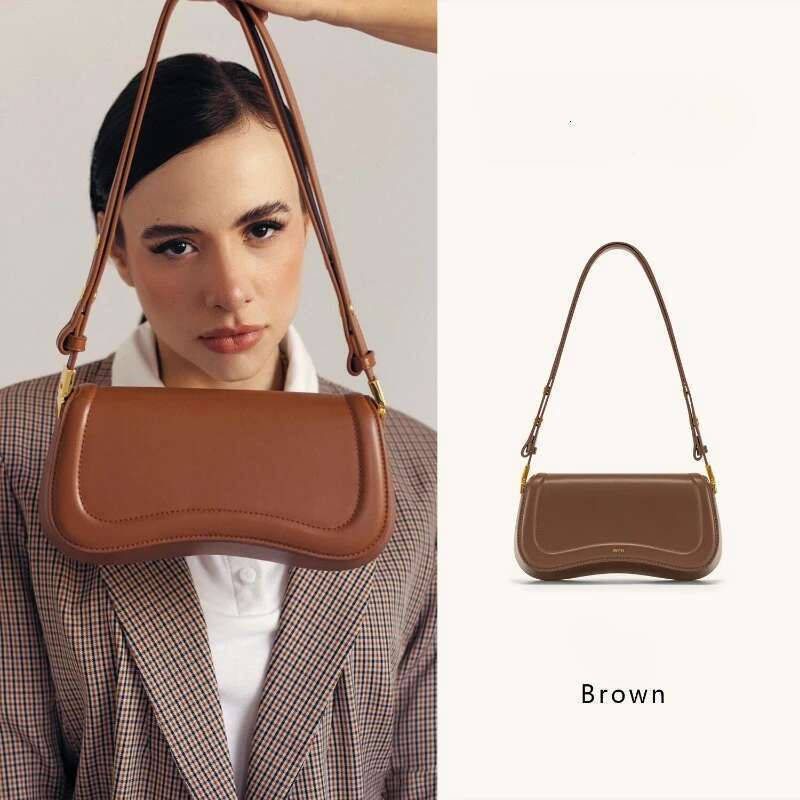 JP Saddle Women's Fashion Retro Adjustable Underarm Crossbody Bag