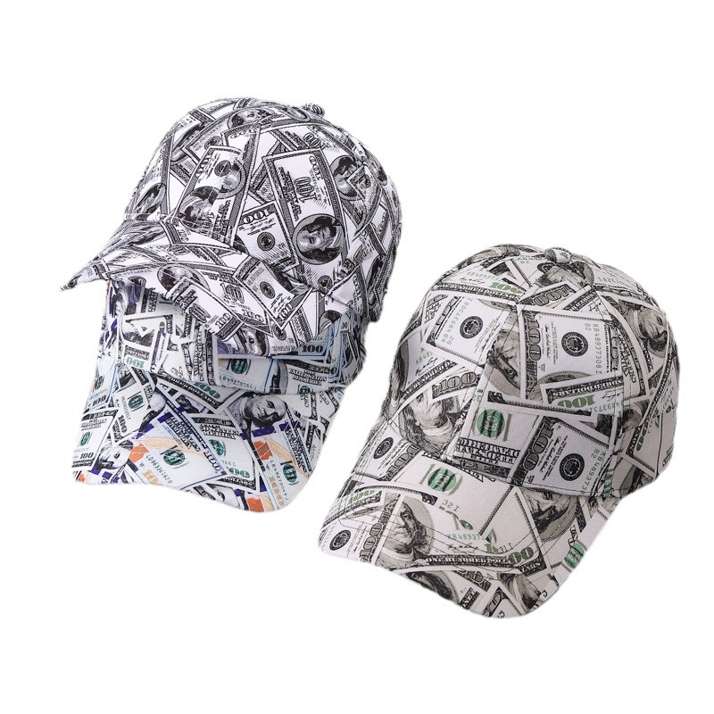 New style dollar printed baseball cap for women Y2K designer beanie bonnet winter hat luxe mens beanie designer winter hat beanie men hats designers w - view 5