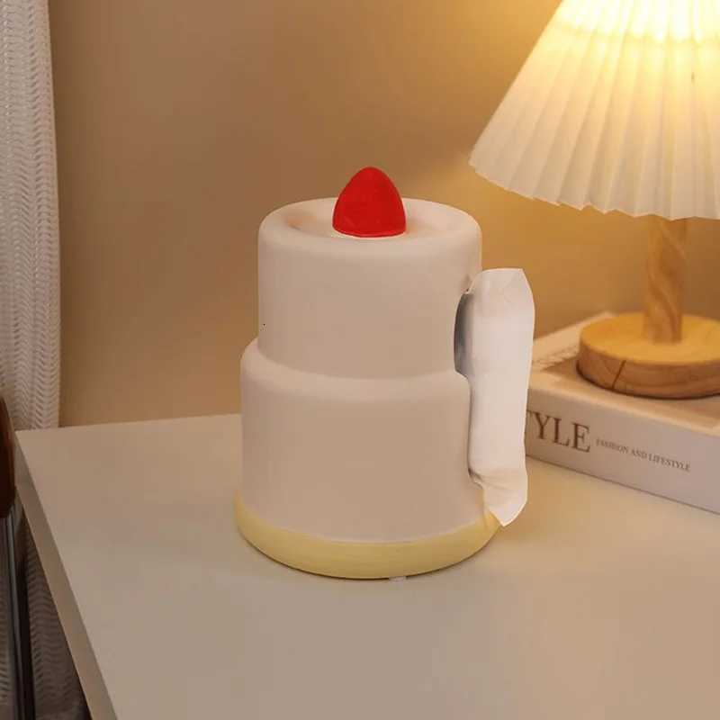 Ceramic Tissue Box for Living Room Dining Table Paper Drawer Creative Birthday Gift Desktop Decoration for GirlsM251124