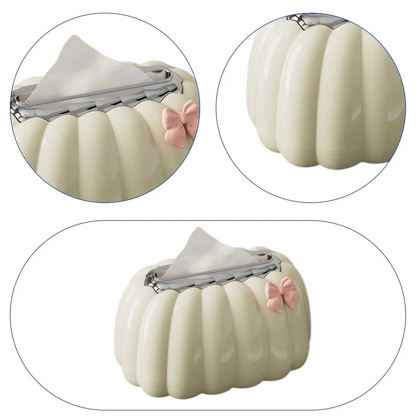 Decorative Tissue Box Cover Organizer Napkin Dispenser Spring Tissue Paper Holder Decorative Novelty for Bathroom Vanity DecorM251124