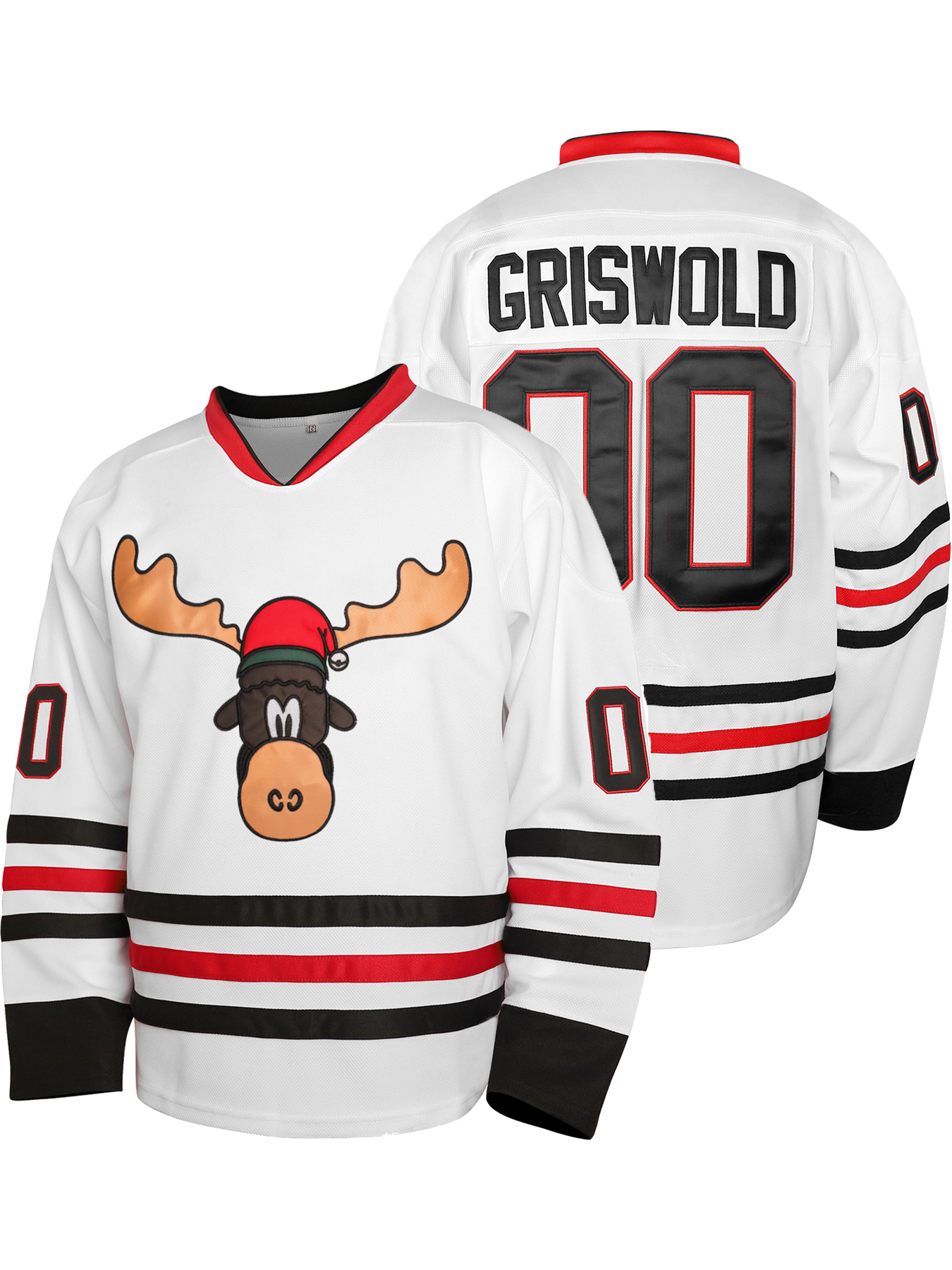 In Stock Clark Griswold 00 Shore 69 FREDDY 84 FALLOUT VAULT BOY 33 Zach Parise 11 Dean Youngblood 10 Happy Gilmore 18 Hockey Jerseys Breathable Jersey