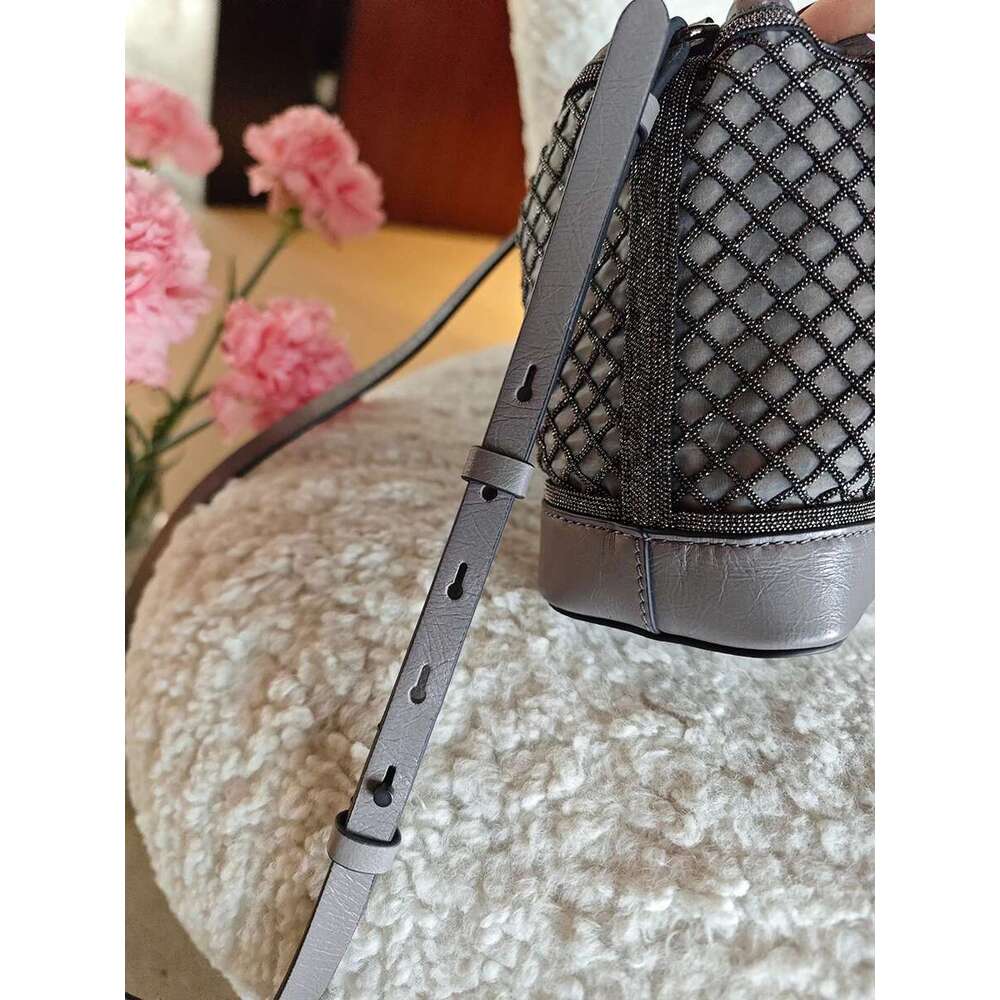Designer Bag High Quality New Women Cowhide Crossbody Bucket Bag