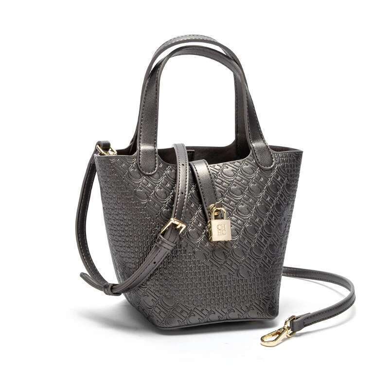 CHCH Women's Medium Shoulder Bag, Emed PU Handbag For Casual Fashion