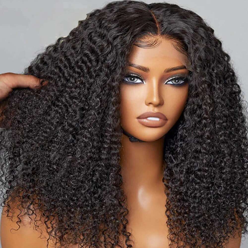 X Short Jerry Bob Deep Wigs Human Hair Natural Black Pre Plucked Lace Frontal Pixie Curly Wig Tote Bag Tote Bag