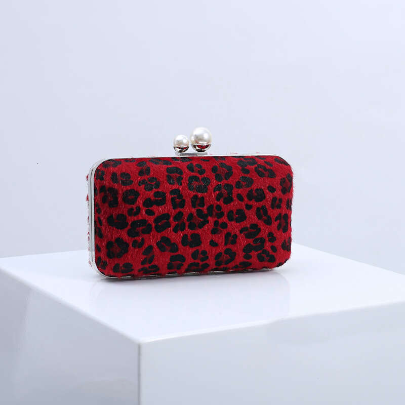 Dinner Bag Leopard Pattern Dinner Fashion One Shoulder Women S Handbag Dress Evening Bag KQ