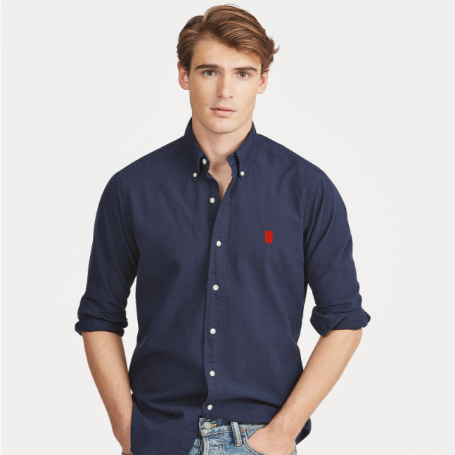 Mens Pure cotton polo Dress Casual Shirts s Slim Silk Designers T-shirts Long Sleeve fashion t business clothing plaid brands Multiple color
