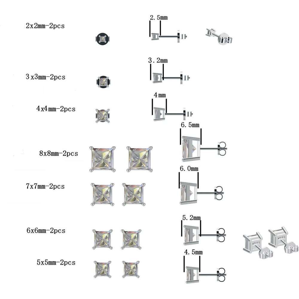 Trendy for Women VVS Moissanite Diamond Solid 14k Gold Cluster Four-Leaf Clover Iced Out Stud Earrings