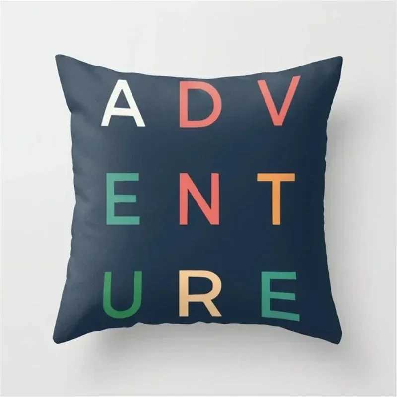 Nordic geometric pillowcase modern dark blue fashion sofa cushion cover living room decoration pillowcase G251124