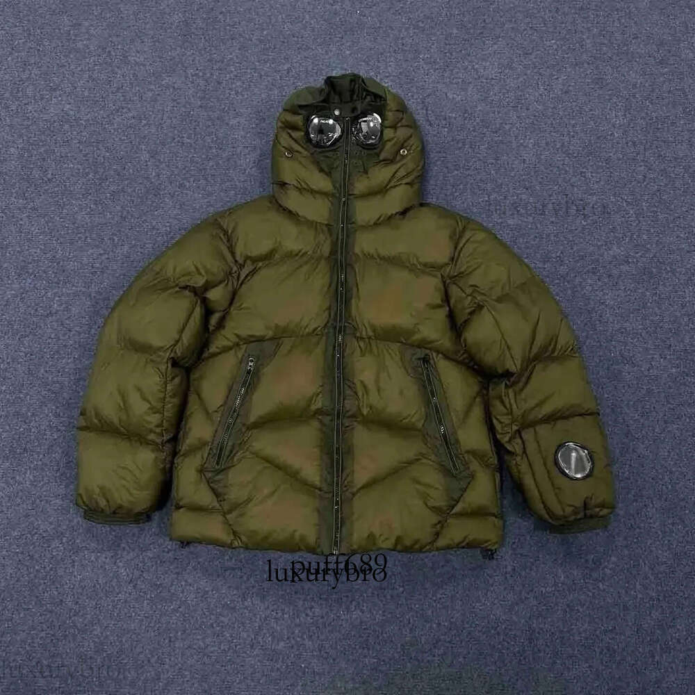 4 119E Cpcompanyyyy Hoodie With Lens Designer Winter Thick Warm Puffer Down For Men Company Cotton Padded Jacket British 9F9
