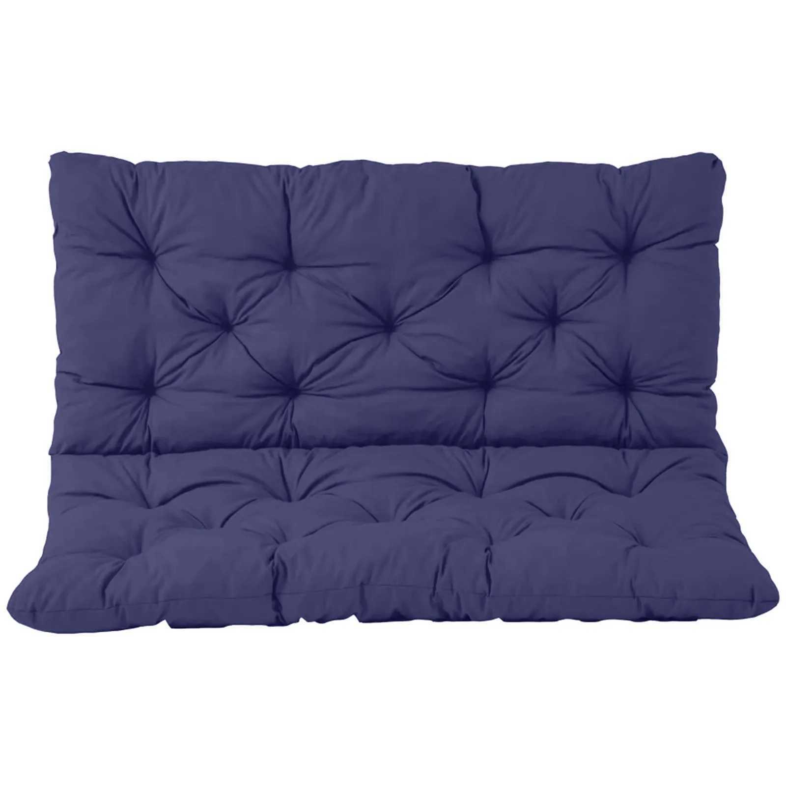 Long Cushion Thickening Garden Chair Cushion Solid Color Home Seat Mat Floor Cushion 120x100x8cm Bench Cushion Customizable G251124