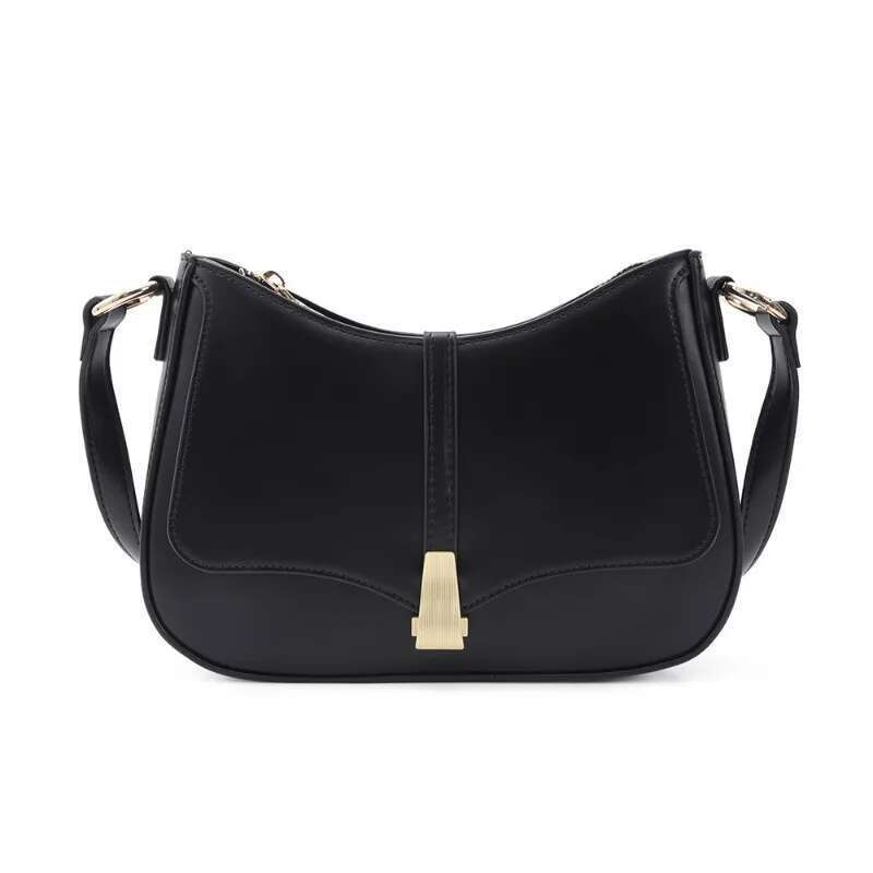 Matte Napa Pattern Niche Fashion Retro Shoulder Fashionable French Stick Armpit Bag Women's Handbag