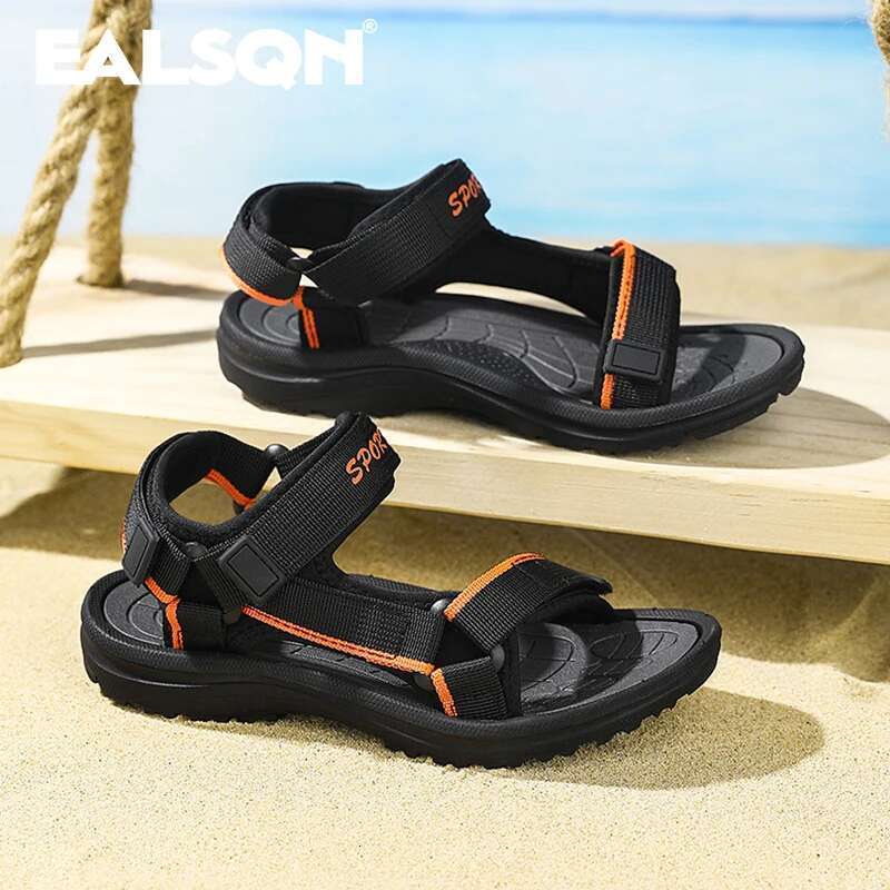 Fashion Kids Soft Sole Non-slip Boys Girls Sandals Toddler Children's Shoes 2024 Summer Beach