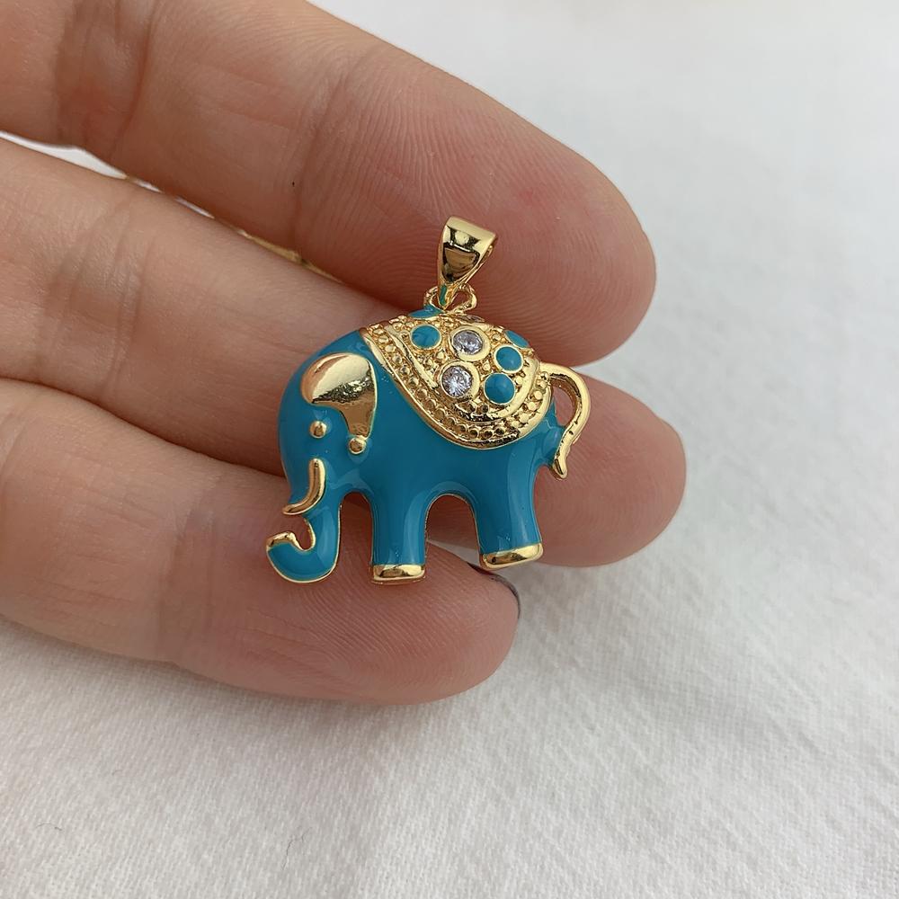 Fashion Elephant Charms Pendant For DIY Necklace Bracelet Jewelry Making Accessories