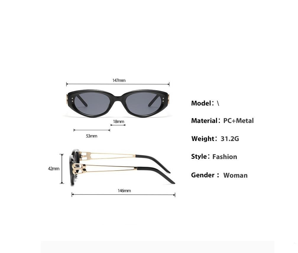 Designer Sunglasses For Men Women Sunglasses Fashion Classic Sunglasses Luxury Polarized Goggle Pilot Alloy Frame UV400 Eyewear S281