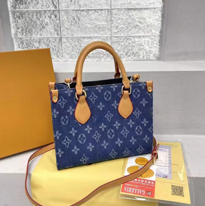 denim Luxury designer bags designer demin purse jean shoulder bags designers woman crossbody bag blue purses vintage handbags designer for women tote bags A1861