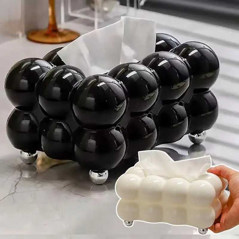 Cloud Design Tissue Boxes Storage Napkin Holder Paper Case Organizer Ornament Craft Desktop Tissue Holder Kitchen Tissue BoxM251124