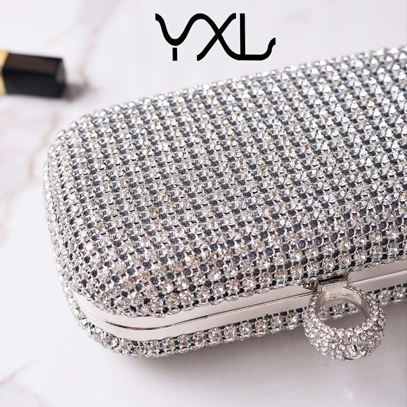 Dinner Bag Yixinglong Silver Diamond Party Noble Shining Banquet Women S Package KQ