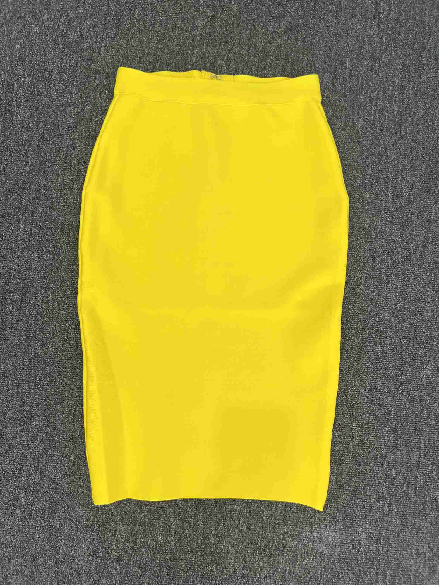 60CM knee length womens summer bandage skiing candy color body pencil skirt womens elegant office business form XL XXL M250424