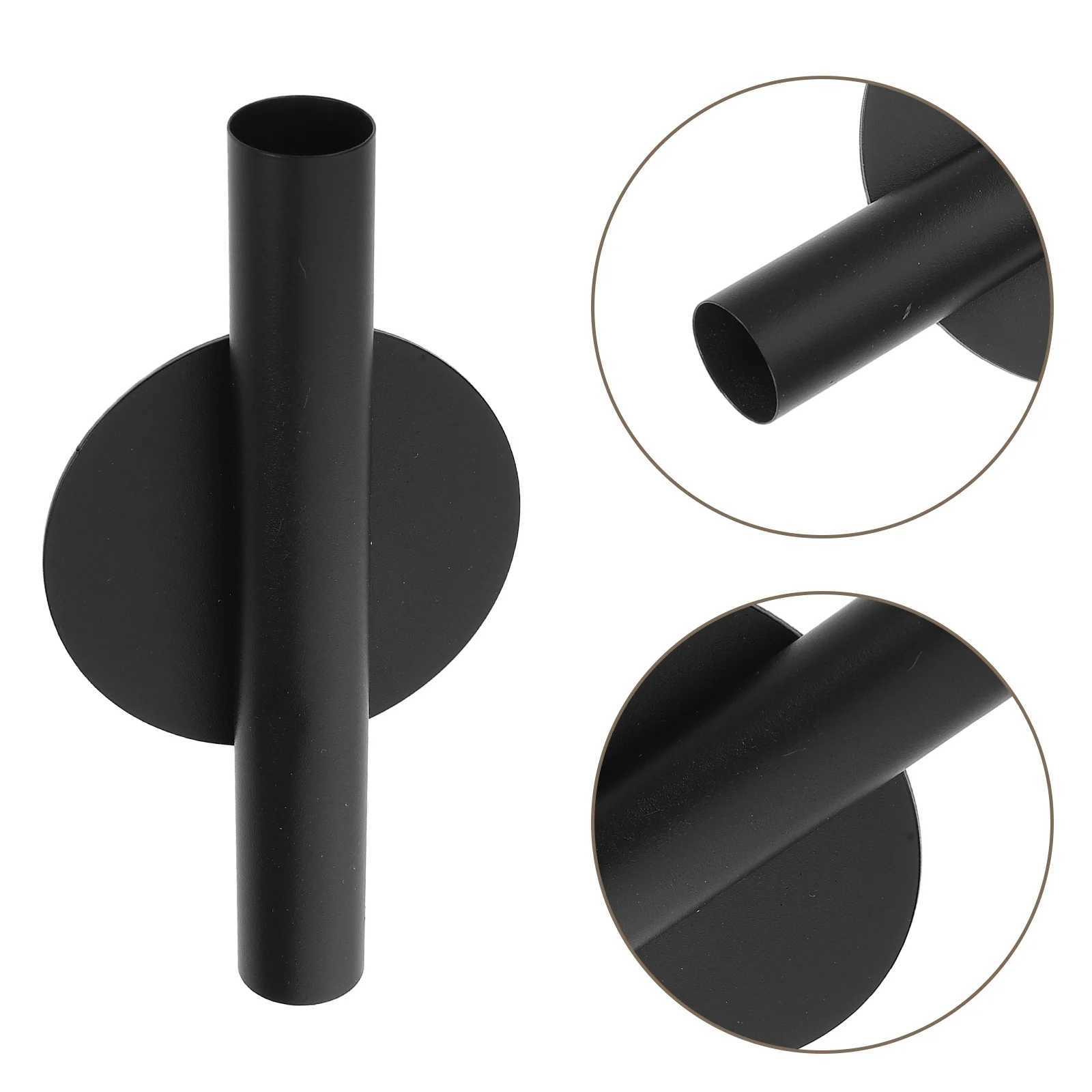 Wall Mounted Flower Vases Stainless Steel Round Shape For Flowers Tube Mount Plant Hanging Planter For Bedroom Flowers Display C251124