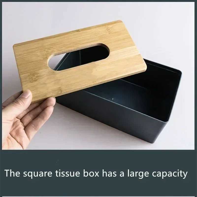 Paper Box Desktop Tissue Box Home Living Room Creative Multifunctional Coffee Table Remote Control Mobile Phone Storage BoxM251124