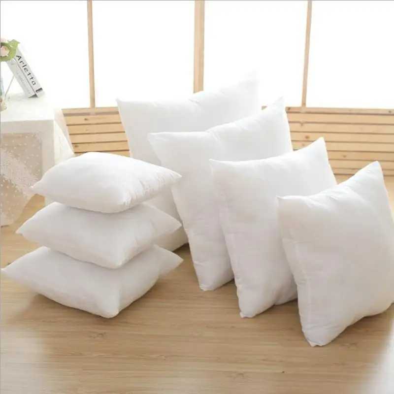 3030/3555/3050/6060 /4040/4545/4060/6565cm Solid Cushion Core Head Waist Pillow Inner PP Cotton Filler CushionFilling G251124