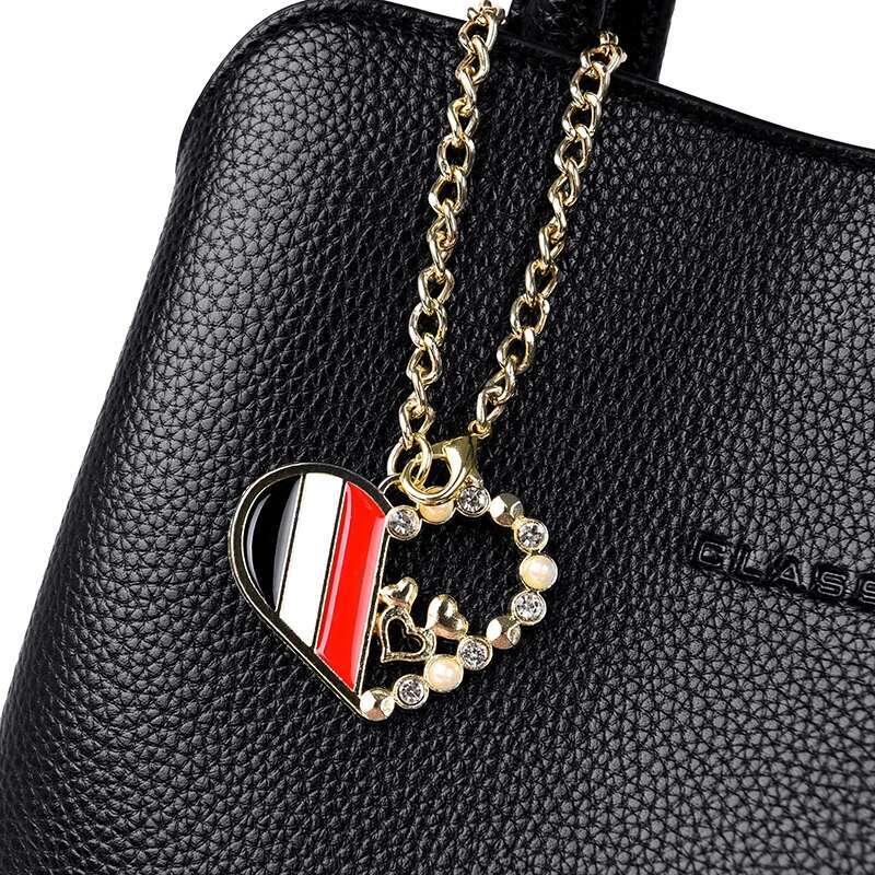 Designer Bag Three Layers Handbags For Women Designer High Quality Leather Crossbody Shoulder Bags Ladies Casual Tote Bag Sac A Main
